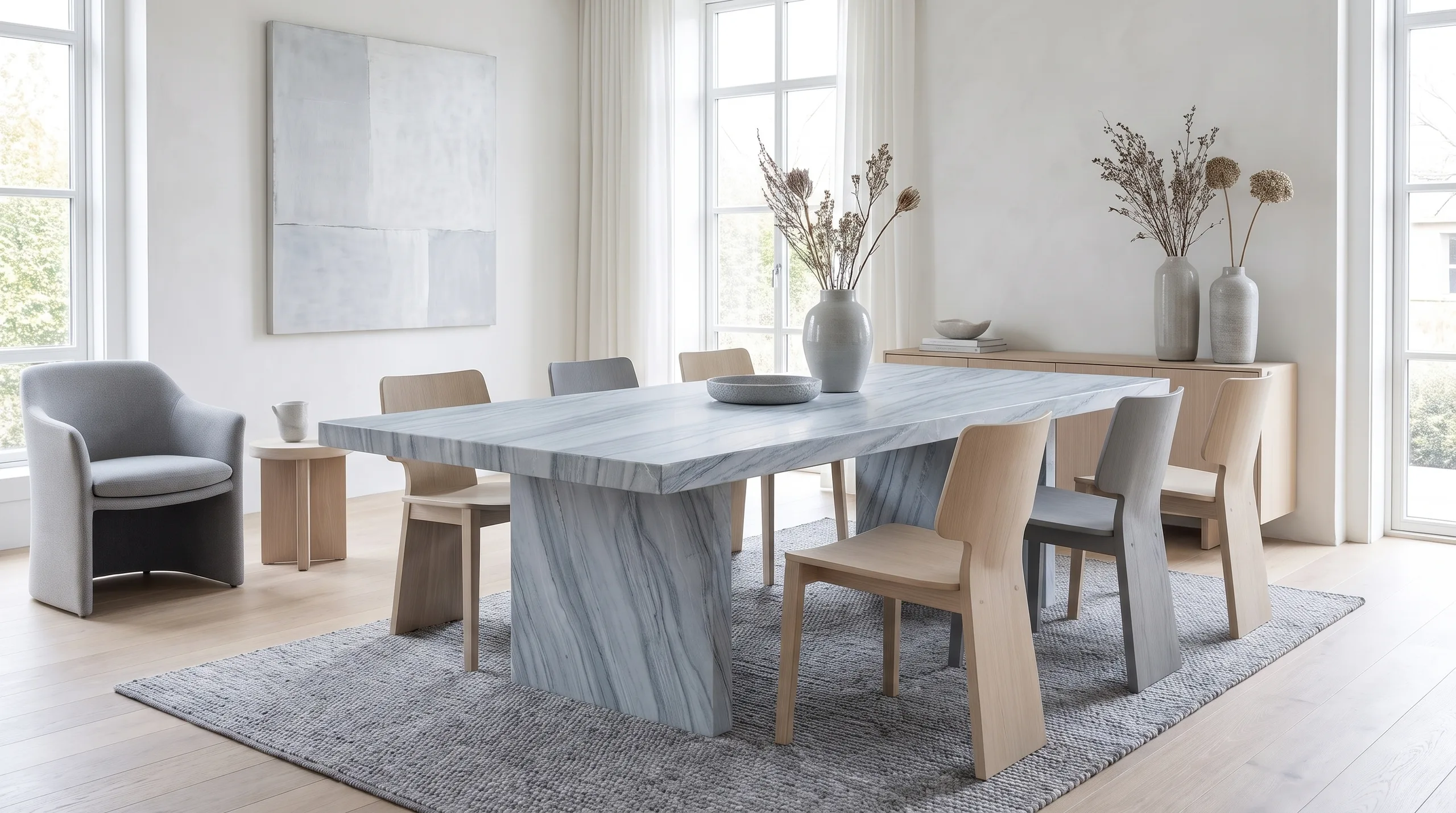 Sky en una mesa de comedor de diseño