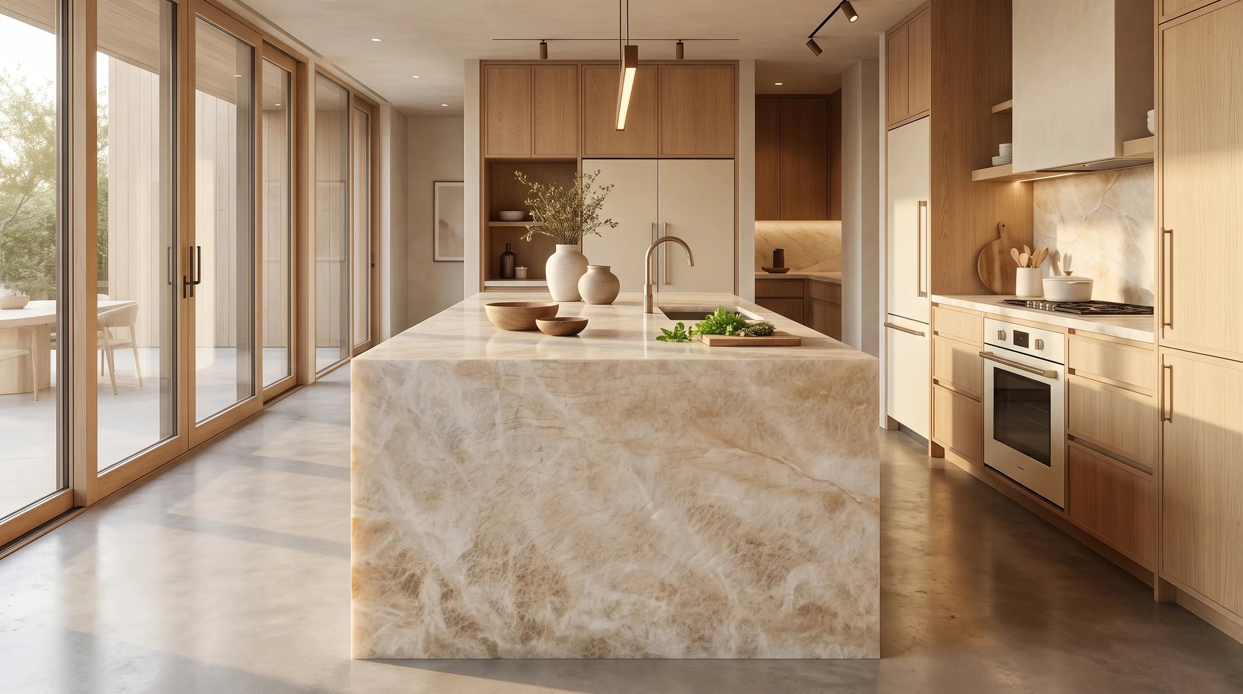Taj Mahal en una cocina de diseño